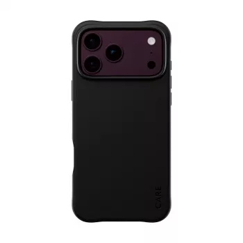CARE by PanzerGlass Samba Case, skirtas iPhone 17/18 Pro Max - juodos spalvos, MagSafe