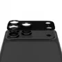 PanzerGlass Fender fotoaparato objektyvo apsauga, skirta iPhone 15 Pro / 15 Pro Max - Black Currant