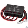 Qoltec 48V akumuliatorių balansuoklis 4 x 12V baterijoms | 10A | AGM GEL LiFePO4 | LED