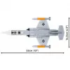 COBI Lockheed F-104 Starfighter 1:48 mastelio modelio rinkinys