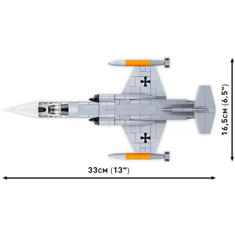 COBI Lockheed F-104 Starfighter 1:48 mastelio modelio rinkinys