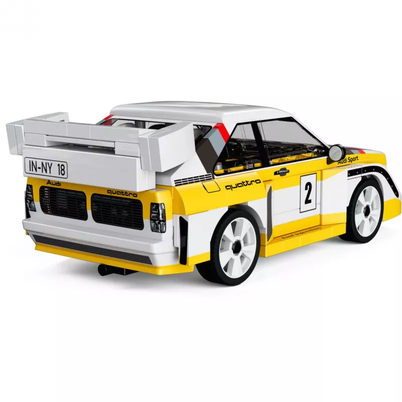 COBI Audi quattro S1 E2 (1:35 mastelio) konstruktorius