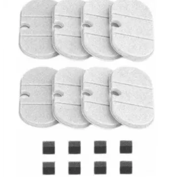 Petlibro Capsule atsarginiai filtrai 8 vnt. - 3 pakopų filtravimas Capsule fontanėliui