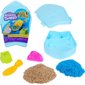 Kinetic Sand Surf – Surf N' Sand Paradise rinkinys
