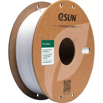 ESUN PLA Basic 1,75 mm Cold White 1 kg – Premium PLA+ 3D spausdinimo filamentas