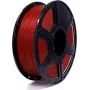 FlashForge PLA 1,75 mm skaidriai raudonas 1 kg 3D spausdintuvo filamentas