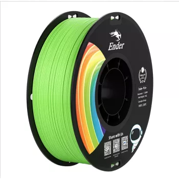 Creality PLA+ gija 1,75 mm 1 kg žalia