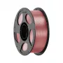 Anycubic PETG filamentas 1,75 mm 1 kg peršviečiamai rožinis