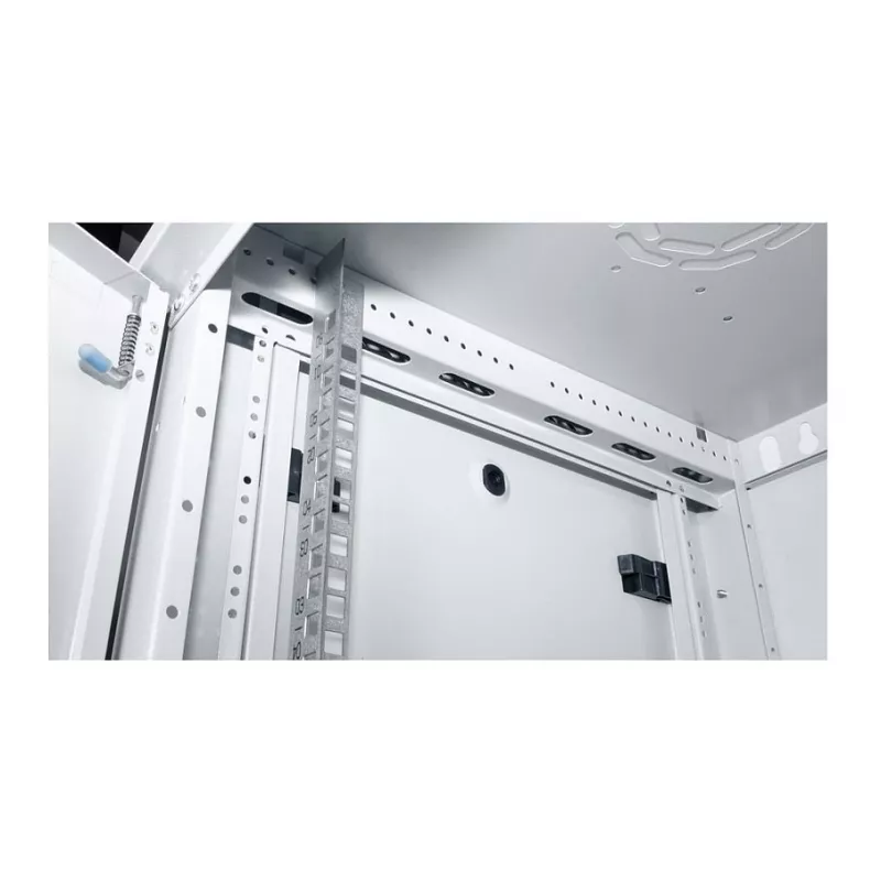 ROLINE 19 colių sieninis spintos Basic Plus 6U, 600x450 mm, pilka