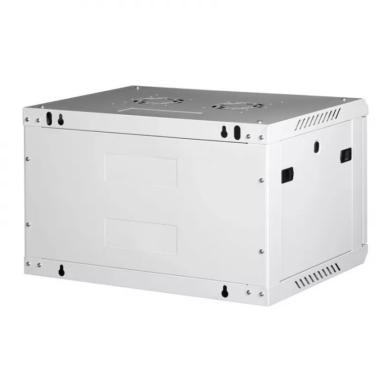 ROLINE 19 colių sieninis spintos Basic Plus 6U, 600x450 mm, pilka