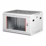 ROLINE 19 colių sieninis spintos Basic Plus 6U, 600x450 mm, pilka
