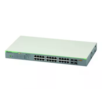 Allied Telesis AT-GS950/28 V2-50 28 prievadų Gigabit Smart PoE+ komutatorius su 4 SFP jungtimis