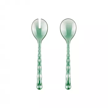 Guzzini VANITY salotų serviravimo rinkinys Matcha Green - 2 dalių SAN, tinka indaplovei, pagaminta Italijoje