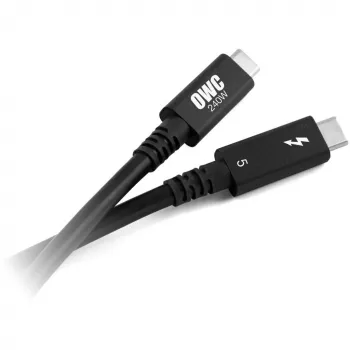 NewerTech OWC Thunderbolt 5 / USB-C laidas (juodas, 2 m)