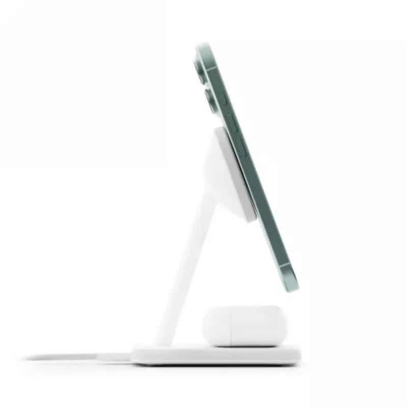 Twelve South HiRise 2 Deluxe Qi2 belaidžio įkrovimo stovas, baltas