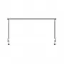 NewGarden Garland Lift saulės energija maitinama LED girlianda, 10 gaublių, 2,5 m, juoda