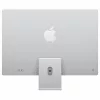 Apple iMac 24 colų sidabrinis M4 8 branduolių CPU 8 branduolių GPU 16GB RAM 512GB SSD vokiška klaviatūra su 1Gb Ethernet