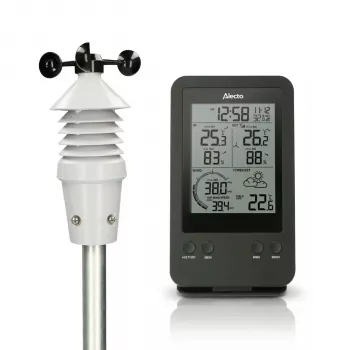 Alecto WS-3400 profesionali meteorologinė stotis su belaidžiu 5-in-1 jutikliu