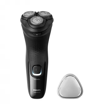 Philips Series 3000X X3001/00 elektrinis skustuvas su PowerCut ašmenimis, 5D pasukamomis ir lanksčiomis galvutėmis, šlapiam ir sausam skutimuisi, 40 min. veikimo, USB įkrovimas, tamsiai pilka