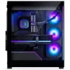 Phanteks NV5X Mid-Tower kompiuterio korpusas, E-ATX, grūdintas stiklas, ARGB, juodas