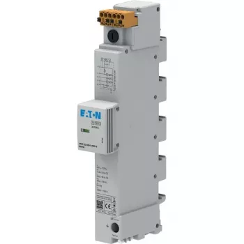 Eaton SPZT123-300/3+NPE-S 2 tipo apsaugos nuo viršįtampių įtaisas 40mm šynai, 3+NPE, 300V, 20kA/40kA