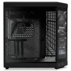 HYTE Y70 Touch juodas Mid Tower korpusas su panoraminiu grūdintu stiklu ir 14,1 colio jutikliniu ekranu, ATX/E-ATX, vertikalia GPU laikikliu