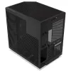 HYTE Y70 Touch juodas Mid Tower korpusas su panoraminiu grūdintu stiklu ir 14,1 colio jutikliniu ekranu, ATX/E-ATX, vertikalia GPU laikikliu
