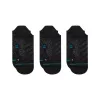 Stance Run Ultralight Tab bėgimo kojinės 3 porų rinkinys - juodos