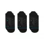 Stance Run Ultralight Tab bėgimo kojinės 3 porų rinkinys - juodos