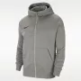Nike Park 20 Fleece pilno užtrauktuko gobtuvas šviesiai pilkas CW6891 063