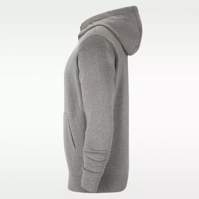 Nike Park 20 Fleece pilno užtrauktuko gobtuvas šviesiai pilkas CW6891 063
