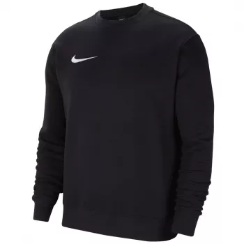 Nike Park vyriškas fliso megztinis su apvalia iškirpte, juodos spalvos