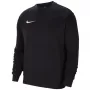 Nike Park vyriškas fliso megztinis su apvalia iškirpte, juodos spalvos