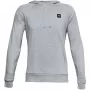 Vyriškas Under Armour Rival Fleece gobtuvas Pilka/Juoda
