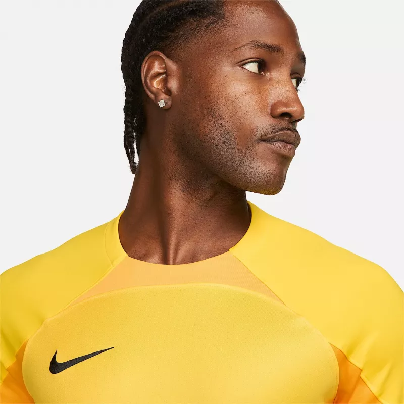Nike Dri-FIT ADV Gardien IV vyrų vartininko marškinėliai Opti Yellow/Black M