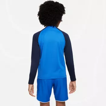Nike Kids' Dri-FIT Academy Pro Drill futbolo marškinėliai karališkai mėlyni/tamsiai mėlyni, S dydis
