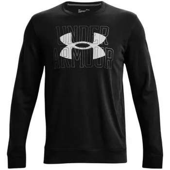 Under Armour UA Rival Terry Logo Crew vyriškas megztinis, juodas 1370391 001