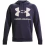 Under Armour vyriškas Rival Fleece Big Logo HD megztinis su gobtuvu, violetinė 1357093 558