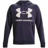 Under Armour vyriškas Rival Fleece Big Logo HD megztinis su gobtuvu, violetinė 1357093 558