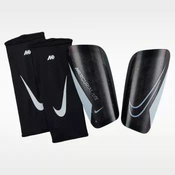 Nike Mercurial Lite futbolo blauzdų apsaugos juodos DN3611 010 XL