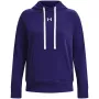 Under Armour moteriškas Rival Fleece HB gobtuvas Midnight Navy/White