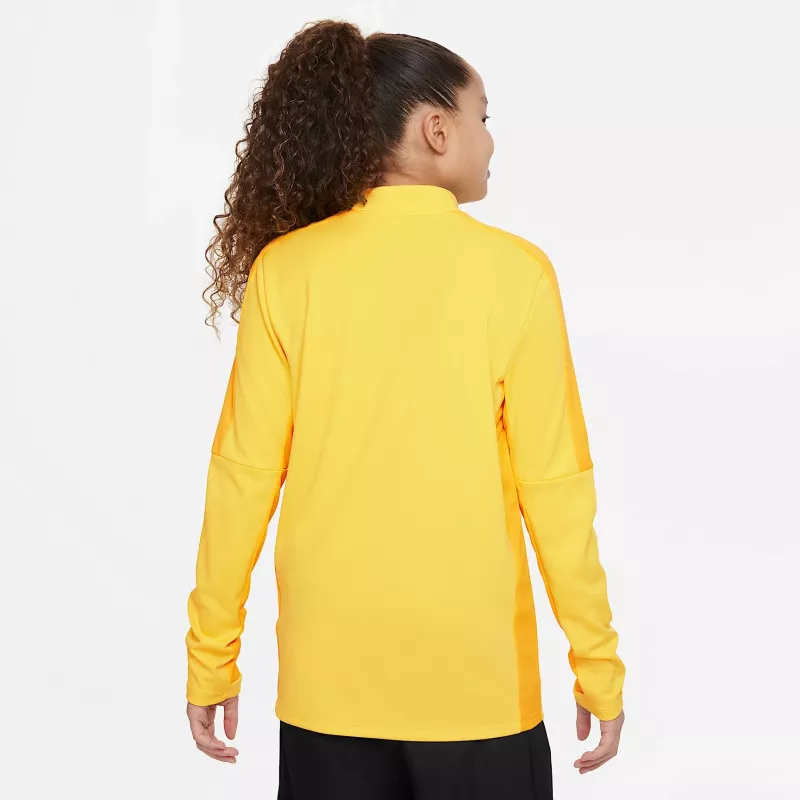 Nike Dri-FIT Academy 23 Drill Top SS vaikų futbolo treniruočių marškinėliai Opti Yellow/Black XS