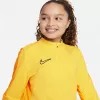 Nike Dri-FIT Academy 23 vaikų futbolo treniruočių marškinėliai - Opti Yellow/Black - Youth XL