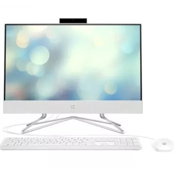 HP 200 G4 AiO 21,5 colio Full HD All-in-One kompiuteris, Intel Core i3-10110U, 4GB RAM, 256GB SSD, Windows 10 Home, juodas