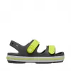 Crocs Crocband Cruiser vaikiškos basutės Graphite Yellow 28-29 dydis