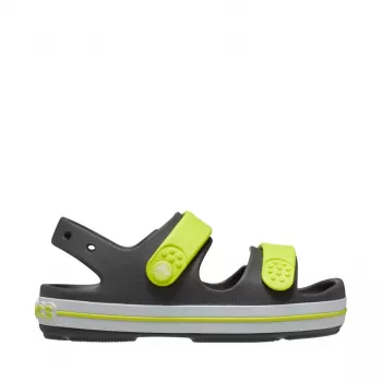 Crocs Crocband Cruiser vaikiškos basutės Graphite Yellow dydis 32-33