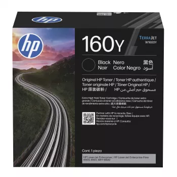 HP 160Y Original Extra High Yield juoda kasetė (W1600Y), skirta LaserJet M110w/M140w