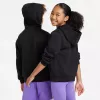 Nike Sportswear Club Fleece vaikiškas megztinis su gobtuvu juodos spalvos FD3004-010 S dydis