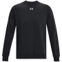 Under Armour vyriškas Rival Fleece megztinis su apykakle – juodas
