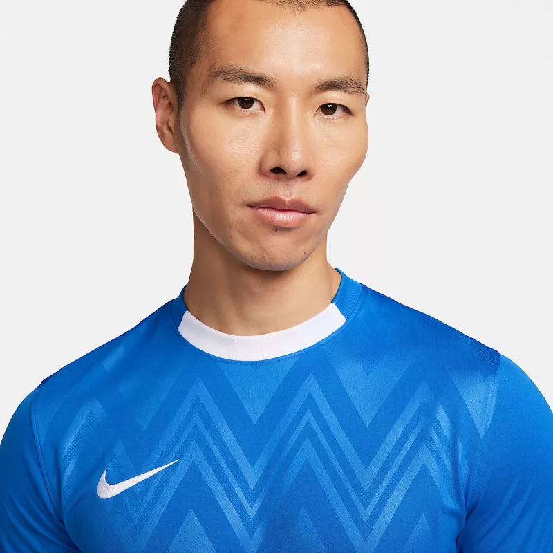 Nike vyriški Dri-FIT Challenge V marškinėliai trumpomis rankovėmis mėlyni FD7412-463 S dydis